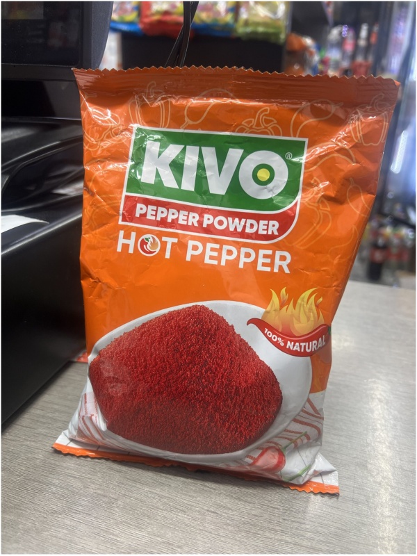 Kivo powdered hot pepper