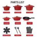 Kitchen Granite Aluminum Cooking Pot Classic Design Non Stick