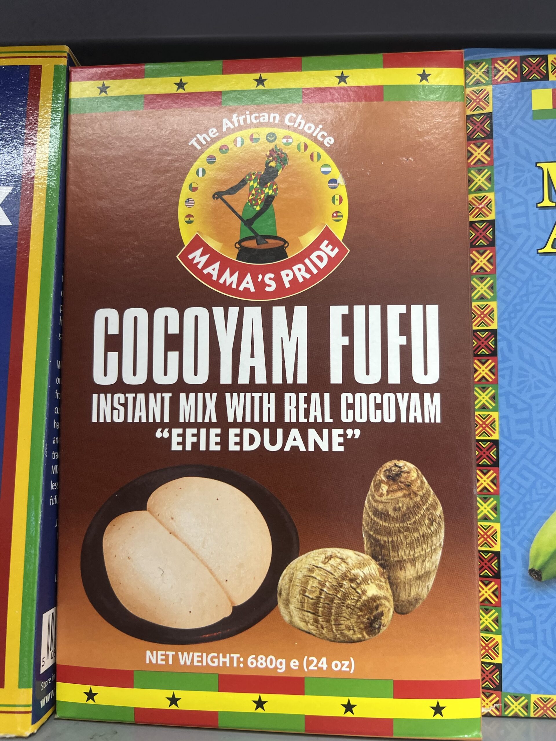img_0076 The African Choice Cocoyam Fufu 625g - Image 1