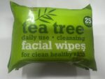 Tea Tree Facial Wipes x2